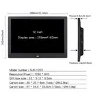 12 Inch Digital Photo Frame 1280X800 Display Digital And Video Photo Frame AUU