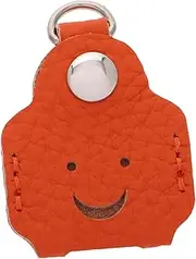 [TOVINANNA] Vintage PU Dog Tag Key Cover key Holder for Car Unique for DIY Projects and Accessories