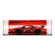 UNIQUEDISPLAY Display Case for LEGO 42125 Ferrari 488 GTE