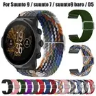 For Suunto 7/9 Baro/D5/D5i/Spartan Braided Nylon Strap Band Watch Wristband