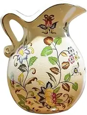 Vases Elegant Classic Vintage Vase Ornament Ceramic Vase Modern Handmade Flower Vases Decorative Flower Pot Room Shelf Decor for Living Room, Mantel, Bedroom Decoration (Color : Style B)