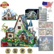 Creative 2666-Piece Architecture Building Kit - Magical House Toy for Girls