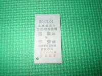 在飛比找Yahoo!奇摩拍賣優惠-【佑佑小品】《火車票系列》2001/01/01(21世紀首日