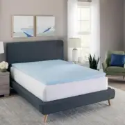 BODIPEDIC 2" Mattress Topper Full Size Hypoallergenic Gel-Infused Memory Foam