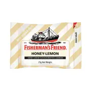 Fishermans Friend Mints Extra Strong Menthol Lozenges Honey Lemon 25g X 12 Units