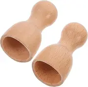 Minkissy Portable Wood Massage Cup Home Massager Tool Scraping Cupping for Travel