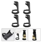 4Pcs Nail Art Brush Stand Holder Hairdressing Duster Holder Razor Brush Stand