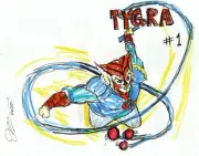 Tygra #1 Fan Fiction Written and Art Rodrigues Art ThunderCats