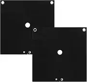 1Pc/2Pcs Welding Blanket 12inch Fireproof Soldering Mat Carbon Felt Welding Pad 1800°F High Temp Insulation Pad Flame Retardant Protective Mat for Copper Pipe Soldering..(Black,2)