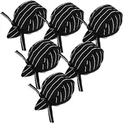[BESPORTBLE] Japanese Pirate Hat Scarf Set Chef Head Wrap Unisex Quick Dry Kitchen Cooking Cap Men's Women's Uniform Hat Stylish Ribbon 6 Pack