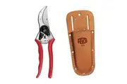 Genuine Felco Model 2 secateurs and holster bundle - pruners with leather pouch