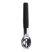 KitchenAid Ice Cream Dessert Scoop Silicone Handle Kitchenware 22cm Black