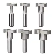 T Type Electric Milling Cutter SolidRouter Bit Drawer Mortise End Mill