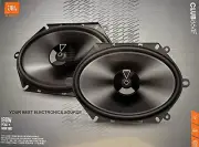 NEW JBL CLUB864F 6"x8" Coaxial 2-Way Car Stereo Speakers - 1 Pair - 6x8"