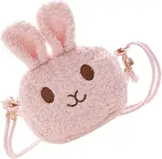 [Ipetboom] Girls Mini Change Purse Little Girls Crossbody Bag Bunny Coin Bag Fashion Design