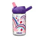 《CAMELBAK》400ML EDDY+ KIDS兒童吸管運動水瓶RENEW 草莓彩虹