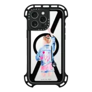 iPhone 16 Pro Max Ultra Bounce Case MagSafe Compatible Chic Back Lady