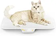 MINDPET-MED Digital Pet Scale,Baby Scale,Max 220lbs,Precision±0.02lbs,White,All in one Without disassembly Design,Accurately Weigh Kitten,Puppy, Infrant