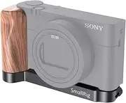 SmallRig L-Shape Bracket Wooden Grip for RX100 III/IV/V (VA) / VI/VII Camera - LCS2467