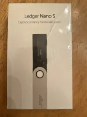 New Ledger Nano S Cryptocurrency Hardware Wallet-Factory Sealed