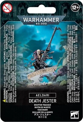 Aeldari: Death Jester - Warhammer 40k - Brand New, Factory Sealed