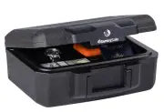 Fire Chest Fireproof Safe Lock Hidden Box Hide Money Cash,Document with Key Lock