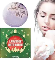 Bubble Bath Ball - Lavender Ball Bath for Kids | Gentle Nourish Bath Ball, Plant Organic Bath Ball, for Christmas, Birthday