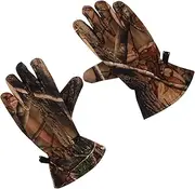 [SUPVOX] Outdoor Camouflage Gloves for Hunting and Slip Full Finger Gear for Autumn and Winter Activities for Cycling and Skiing Camo Design