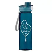 Pray for the Unborn Water Bottle Pack of 4 BPA Free Size 10.25 in Capacity 24 oz