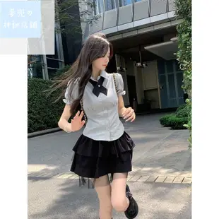 A【免運】 日系JK制服 國中制服套裝 水手服 日系正統制服 學院風百褶裙 正統制服套裝 格子裙 高腰格裙 格紋制917