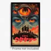 Chinese Movie Poster - Pure Tepee (China Psychedelic Art Retro Film Print)