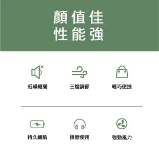 米沃 隨身電風扇 附掛 繩靜音掛繩風扇 隨身風扇 掛脖風扇 桌面風扇 USB充電小風扇 掛脖手持風扇