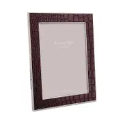 Addison Ross Faux Croc Picture Frame, 4 x 6