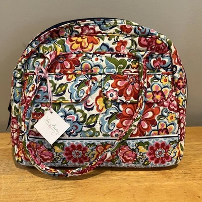 Vera Bradley Bowler Shoulder Bag in Hope Garden