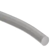 Silicone Foam Seal Strip, 8mm OD 6.5m 21ft Silicone Foam Weather Strip Grey