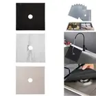 Protective Pad 1PCS Completely Reusable Gas Cooktop Protector Oven Lining