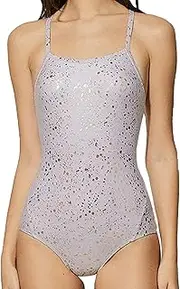 [WWPriseup] Women's One Piece Swim Suits Tummy Control One Piece Swimsuits for Swimming Hot Spring Beach Party(Purple,XX-Large)