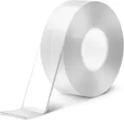 Double Sided Tape Heavy Duty(Extra Large 16.5Ft),Clear Two Sided Extra Large Nan