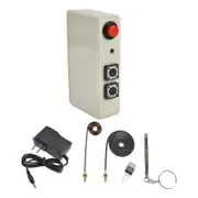 150MHz EMP Generator with Charger Fits for Slot Machine Claw Crane US Plug - HZ Beige 85mmx40mmx23mm