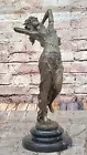 Art Deco/Nouveau Hot Cast Gypsy Dancer Bronze Masterpiece Sculpture Statue