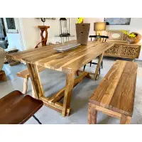 在飛比找蝦皮購物優惠-老柚木餐桌NEWTON - Dining Table