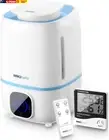 3L Ultrasonic Cool Mist Humidifier for Large Bedroom Home Office, Super Quiet fo