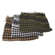 Keffiyeh Arab Scarf Hunting Cycling Shawl for Head Wrap Army Camo