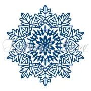 TATTERED LACE Cutting Die - SNOWFLAKES ARE ONE OF A KIND - Christmas Winter