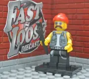 Lego Minifigure Series 10 Motorcycle Mechanic