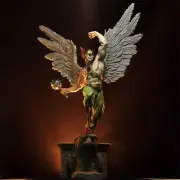 Hawkman 1/10 30cm 3D print figure Model Kit Unpainted Unassembled GK