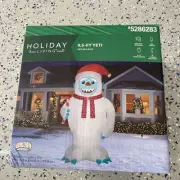 9.5 Ft Yeti Abominable Snowman LED Airblown Inflatable - Holiday Living