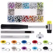 Shoes Eyelets Button Grommets Punching Tool Clothes Craft Fasteners