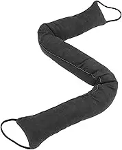 Under Door Draft Blocker, Washable Durable Door Snake Draft Stopper for Summer (Dark Gray)