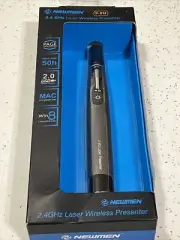 NEWMEN 2.4GHz Laser Wireless Presenter 50 Hours/MAC/Win8/USB